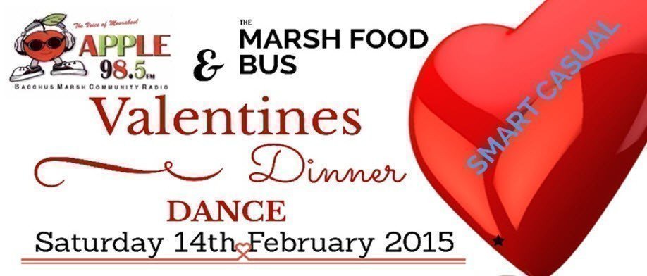 Valentine’s Dinner Dance Saturday February 14